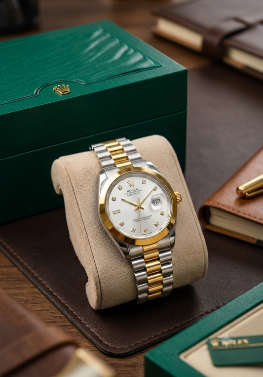 Rolex Luxury Two-Tone Datejust Watch